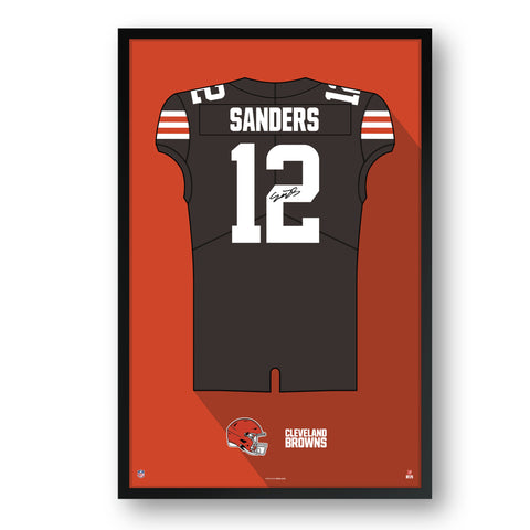 Cleveland Browns<br>Shedeur Sanders Jersey Print