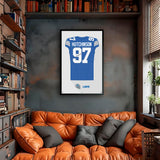 Detroit Lions<br>Aidan Hutchinson Jersey Print