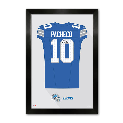 Detroit Lions<br>Isiah Pacheco Jersey Print