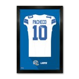 Detroit Lions<br>Isiah Pacheco Jersey Print