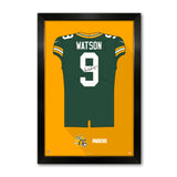 Green Bay Packers<br>Christian Watson Jersey Print