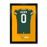 Green Bay Packers<br>Matthew Golden Jersey Print