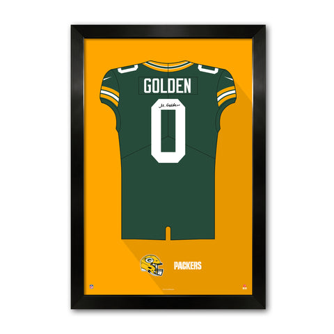 Green Bay Packers<br>Matthew Golden Jersey Print