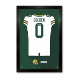 Green Bay Packers<br>Matthew Golden Jersey Print