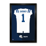 Indianapolis Colts<br>Sauce Gardner Jersey Print