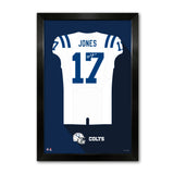 Indianapolis Colts<br>Daniel Jones Jersey Print