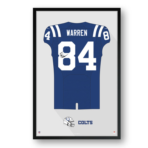 Indianapolis Colts<br>Tyler Warren Jersey Print