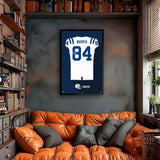 Indianapolis Colts<br>Tyler Warren Jersey Print