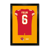 Kansas City Chiefs<br>Justin Fields Jersey Print