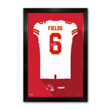 Kansas City Chiefs<br>Justin Fields Jersey Print