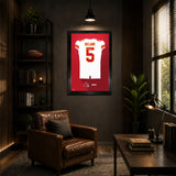 Kansas City Chiefs<br>Mansoor Delane Jersey Print