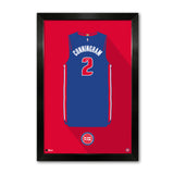 Detroit Pistons<br>Cade Cunningham Jersey Print