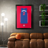 Detroit Pistons<br>Cade Cunningham Jersey Print