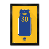 Golden State Warriors<br>Stephen Curry Jersey Print