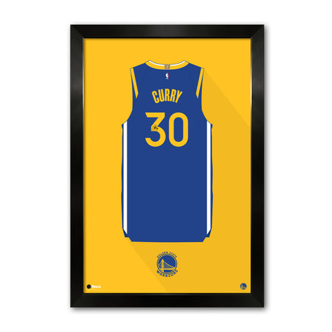 Golden State Warriors<br>Stephen Curry Jersey Print