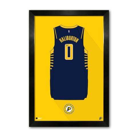 Indiana Pacers<br>Tyrese Haliburton Jersey Print
