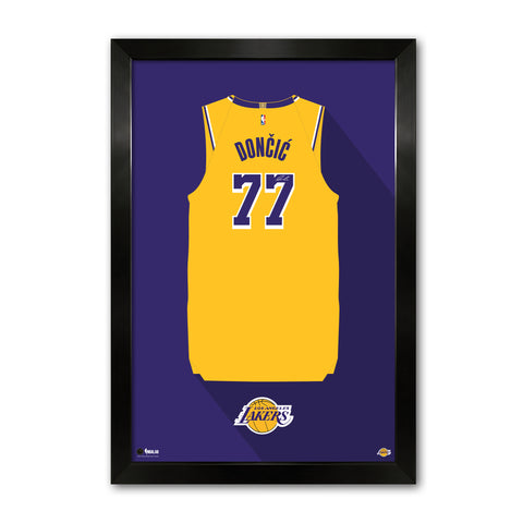 Los Angeles Lakers<br>Luka Doncic Jersey Print