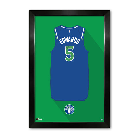 Minnesota Timberwolves<br>Anthony Edwards Jersey Print