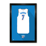 Oklahoma City Thunder<br>Chet Holmgren Jersey Print
