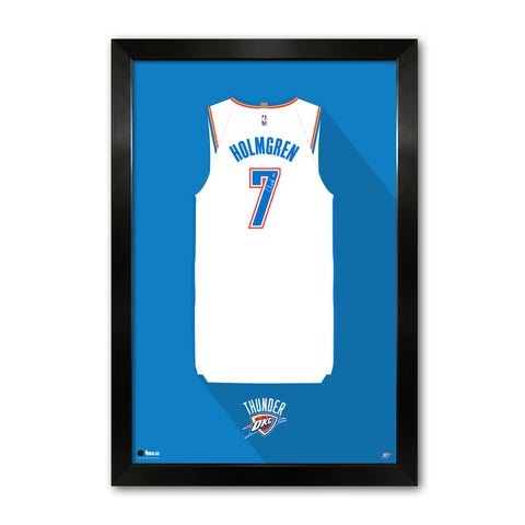 Oklahoma City Thunder<br>Chet Holmgren Jersey Print