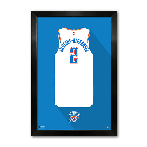 Oklahoma City Thunder<br>Shai Gilgeous-Alexander Jersey Print