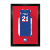 Philadelphia 76ers<br>Joel Embiid Jersey Print