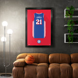 Philadelphia 76ers<br>Joel Embiid Jersey Print