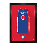 Philadelphia 76ers<br>Tyrese Maxey Jersey Print