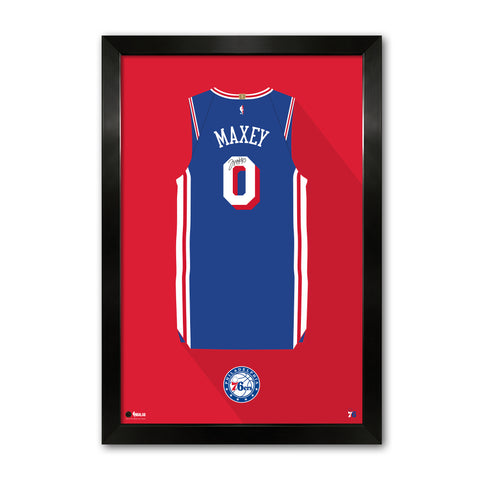 Philadelphia 76ers<br>Tyrese Maxey Jersey Print