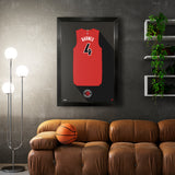 Toronto Raptors<br>Scottie Barnes Jersey Print