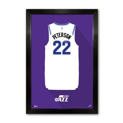Utah Jazz<br>Darryn Peterson Jersey Print