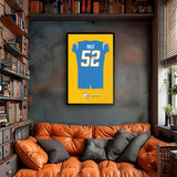 Los Angeles Chargers<br>Khalil Mack Jersey Print