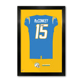 Los Angeles Chargers<br>Ladd McConkey Jersey Print
