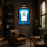 Los Angeles Chargers<br>Ladd McConkey Jersey Print