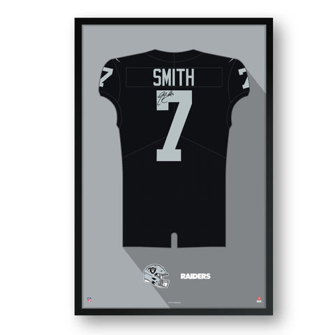 Las Vegas Raiders<br>Geno Smith Jersey Print