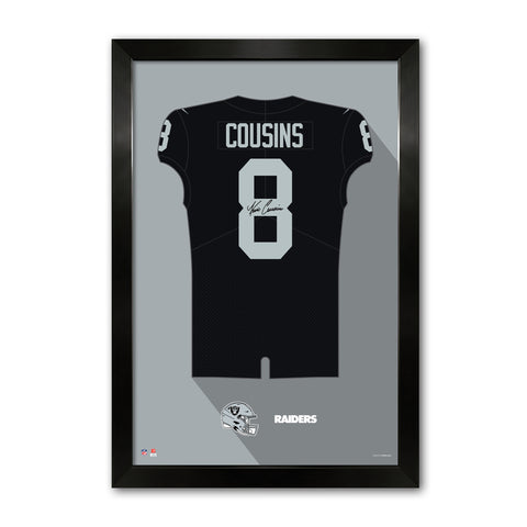Las Vegas Raiders<br>Kirk Cousins Jersey Print