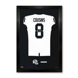 Las Vegas Raiders<br>Kirk Cousins Jersey Print