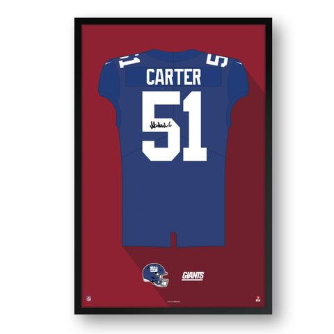 New York Giants<br>Abdul Carter Jersey Print
