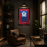 New York Giants<br>Arvell Reese Jersey Print