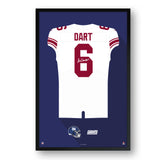 New York Giants<br>Jaxson Dart Jersey Print