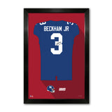 New York Giants<br>Odell Beckham Jr Jersey Print