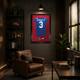 New York Giants<br>Odell Beckham Jr Jersey Print