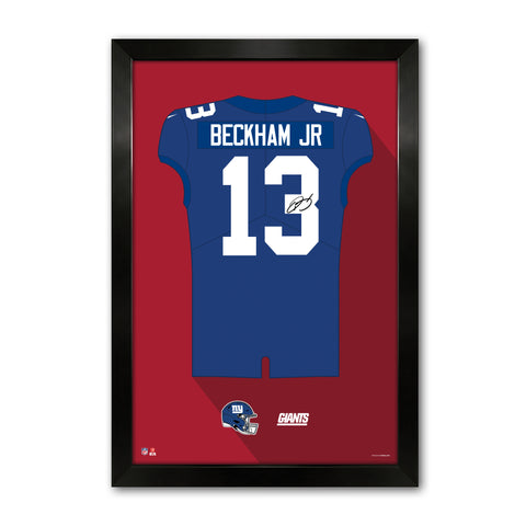 New York Giants<br>Odell Beckham Jr Jersey Print