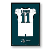 Philadelphia Eagles<br>Aj Brown Jersey Print