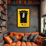 Pittsburgh Steelers<br>Aaron Rodgers Jersey Print