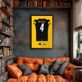 Pittsburgh Steelers<br>DK Metcalf Jersey Print