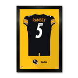 Pittsburgh Steelers<br>Jalen Ramsey Jersey Print