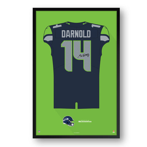Seattle Seahawks<br>Sam Darnold Jersey Print