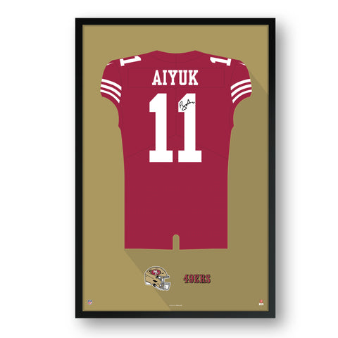 San Francisco 49ers<br>Brandon Aiyuk Jersey Print
