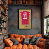 San Francisco 49ers<br>Brandon Aiyuk Jersey Print